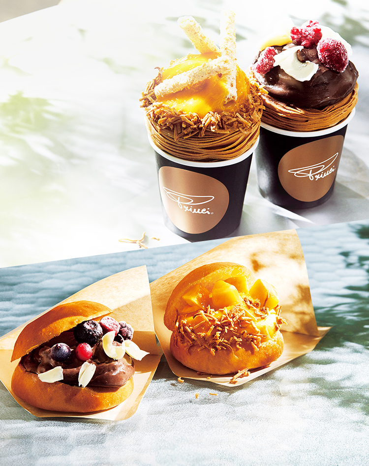 Gelato in Italian Bakery